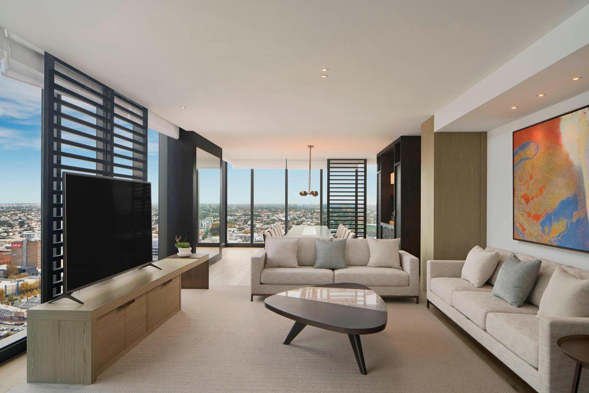 Hotel The Westin Perth Exterior foto The living room of a typical apartment